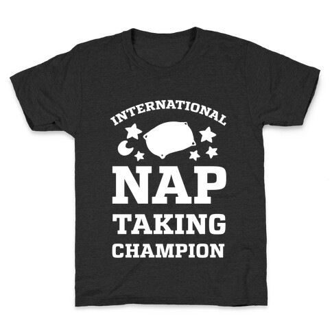 International Nap Taking Champion Kids T-Shirt