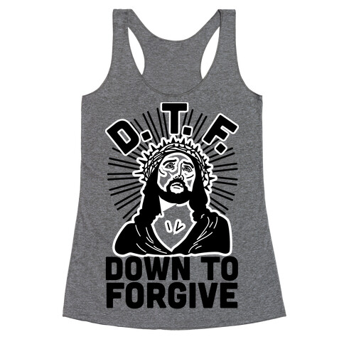 D.T.F. Jesus Racerback Tank Top