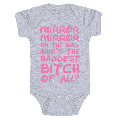 Mirror Mirror On the Wall Baby One-Piece