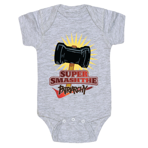 Super Smash The Patriarchy Baby One-Piece