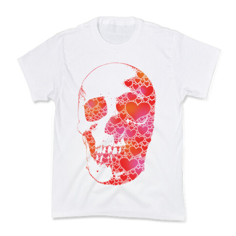 Heart Skull Kids T-Shirt