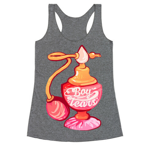 Boy Tears Perfume Racerback Tank Top