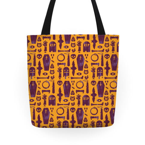 Simple Halloween Pattern Tote