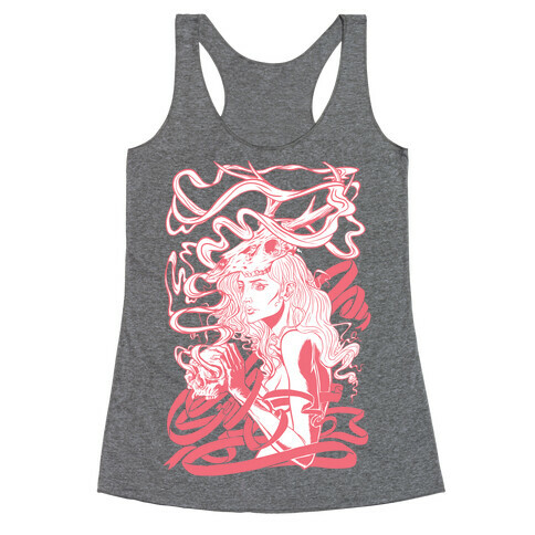 Skull Witch Racerback Tank Top