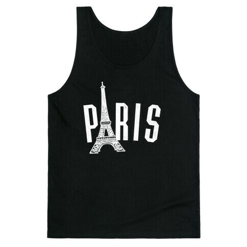 Paris (on dark) Tank Top