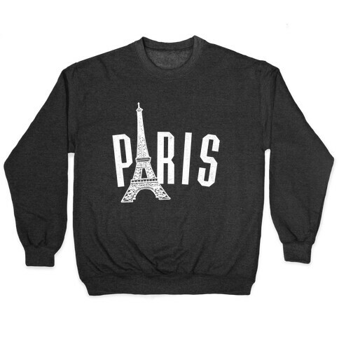 Paris (on dark) Pullover