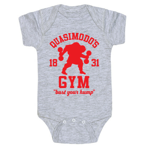 Quasimodo's Gym Baby One-Piece