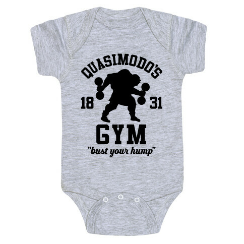 Quasimodo's Gym Baby One-Piece