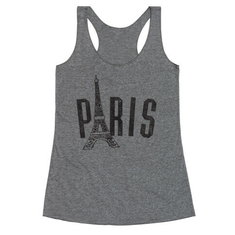 Paris (vintage) Racerback Tank Top