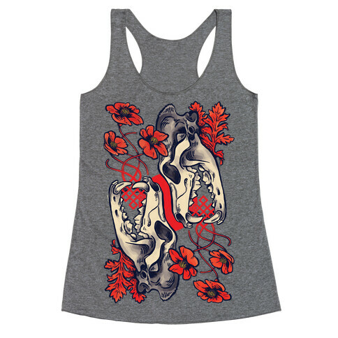 Sleep And The Coyote Racerback Tank Top