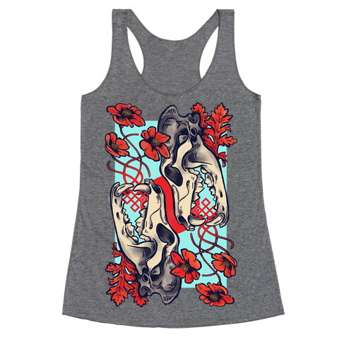 Sleep And The Coyote Racerback Tank Top