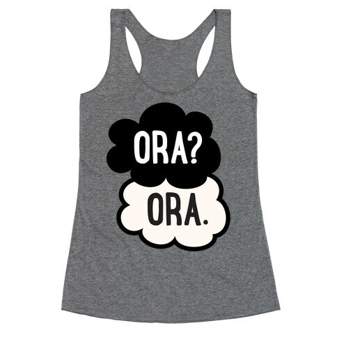 The Fault In Our Joestars Racerback Tank Top