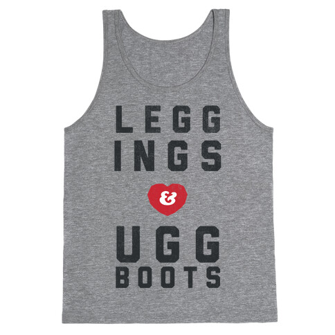 Leggings and Ugg Boots Tank Top