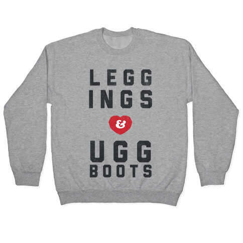 Leggings and Ugg Boots Pullover