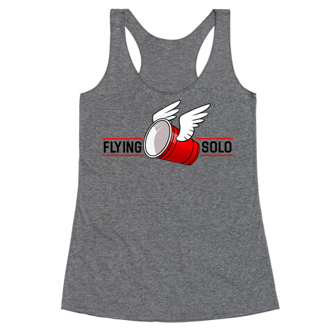 Flying Solo Racerback Tank Top