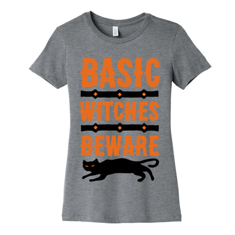 Basic WItches Beware Womens T-Shirt