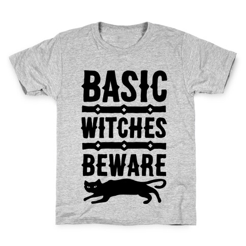 Basic WItches Beware Kids T-Shirt
