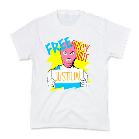 Free Pussy RIot Kids T-Shirt