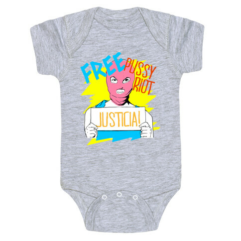 Free Pussy RIot Baby One-Piece