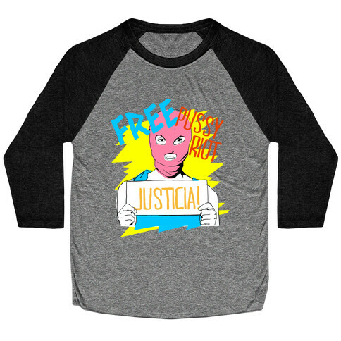 Free Pussy RIot Baseball Tee