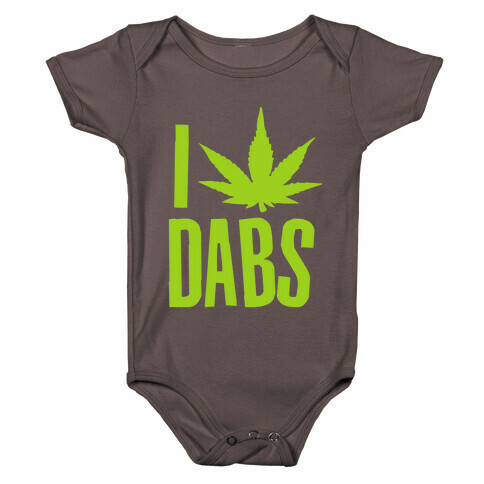 I Love Dabs Baby One-Piece