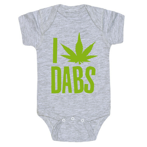 I Love Dabs Baby One-Piece