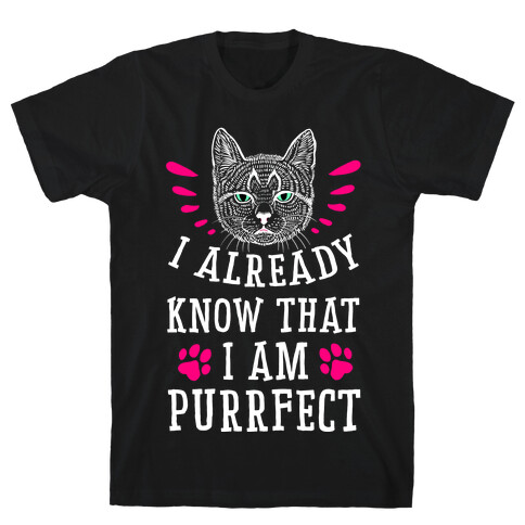 I Already Know I'm Purrfect T-Shirt