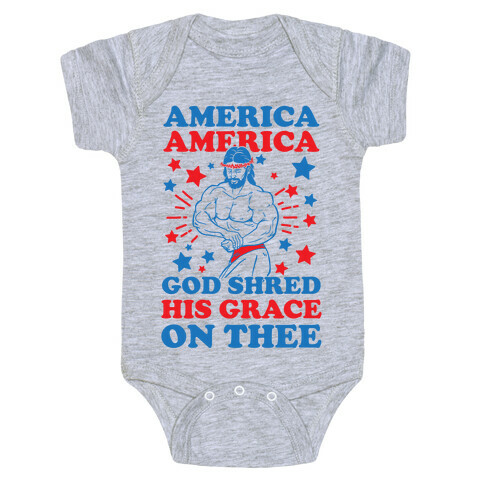God Shred His Grace On Thee Baby One-Piece