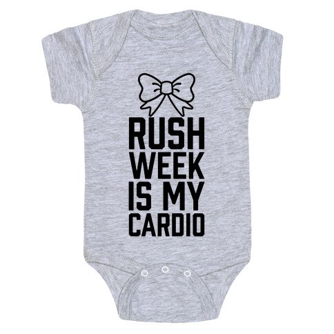 Rush Week Is My Cardio Baby One-Piece