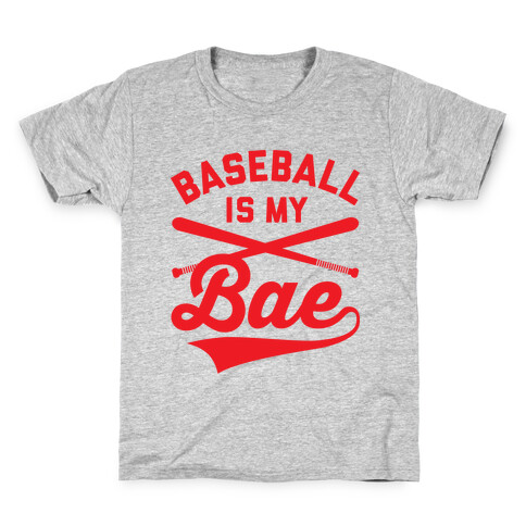 Baseball Is My Bae Kids T-Shirt