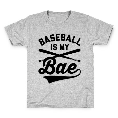 Baseball Is My Bae Kids T-Shirt