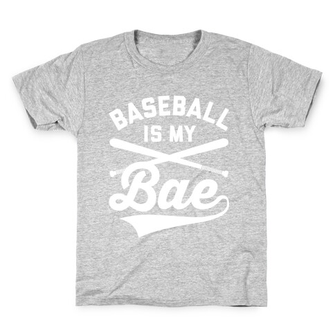 Baseball Is My Bae Kids T-Shirt