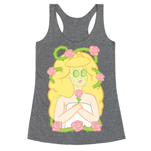 Sleeping Beauty's Spa Day Racerback Tank Top