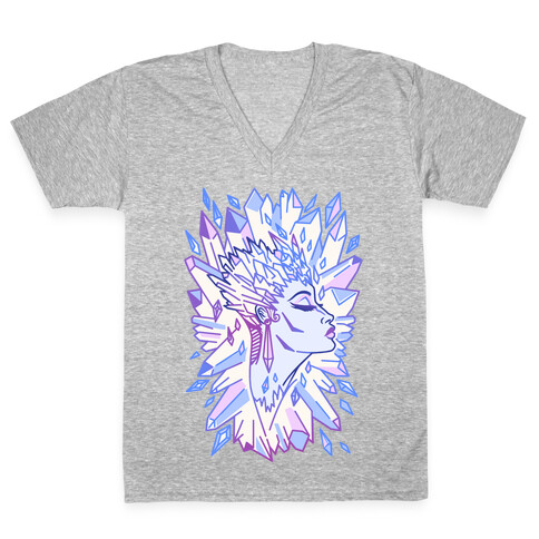 The Snow Queen V-Neck Tee Shirt