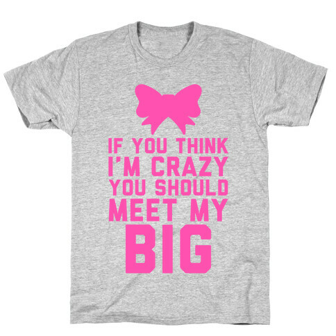 If You Think I'm Crazy, You Should Meet My Little T-Shirt