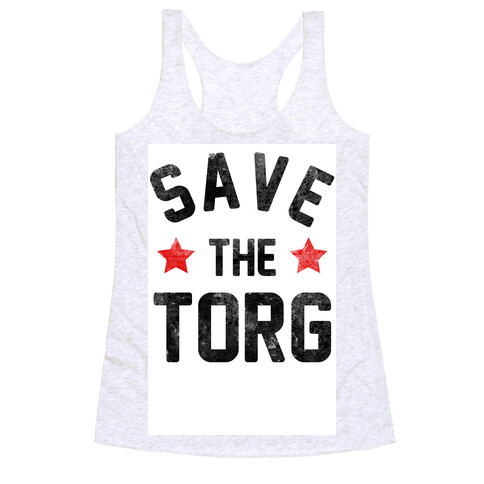 Save the Torg Racerback Tank Top