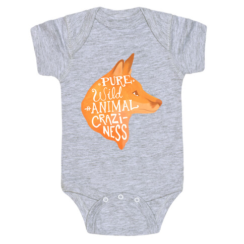 Pure Wild Animal Craziness Baby One-Piece