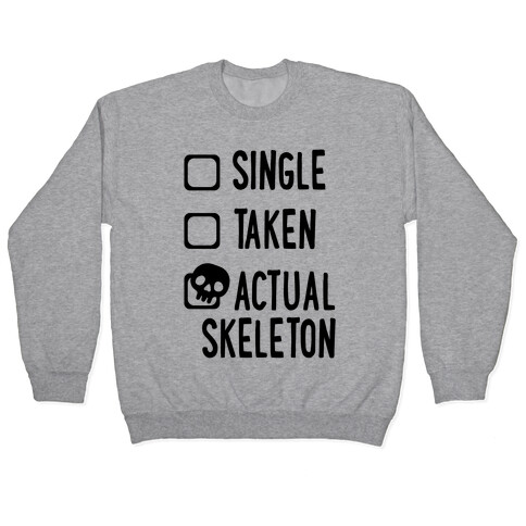 Actual Skeleton Pullover