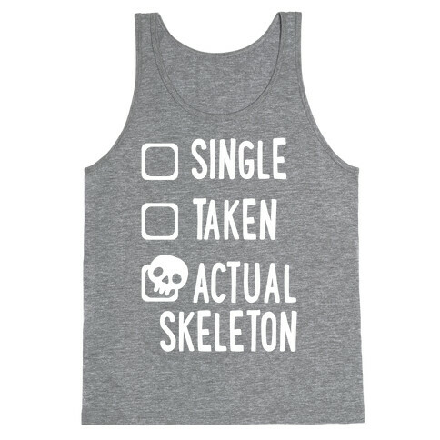 Actual Skeleton Tank Top