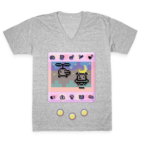 Digital Pet V-Neck Tee Shirt