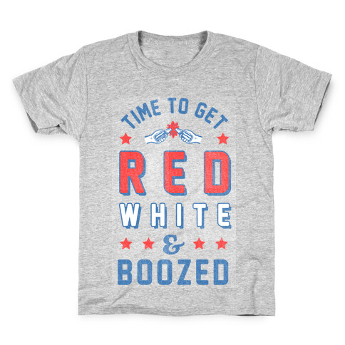 Red White & Boozed (Tank) Kids T-Shirt