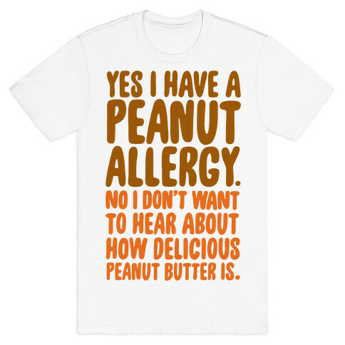 Peanut Allergy T-Shirt