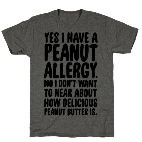 Peanut Allergy T-Shirt