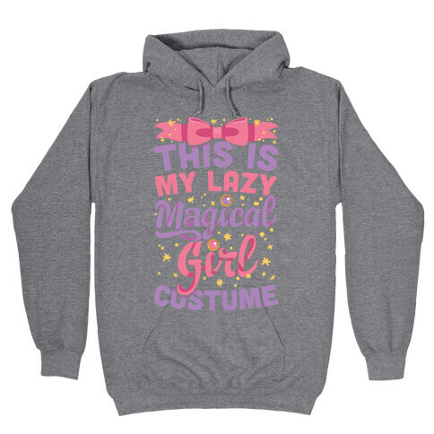 This Is My Lazy Magical Girl Costume Hooded Sweatshirt