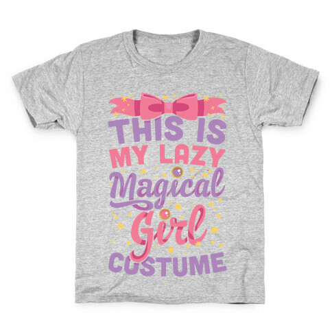 This Is My Lazy Magical Girl Costume Kids T-Shirt