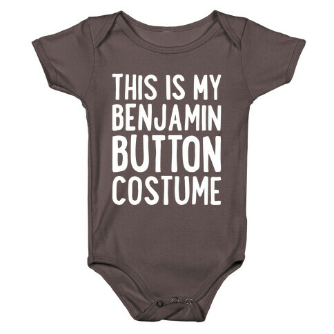 This Is My Benjamin Button Costume Baby One-Piece