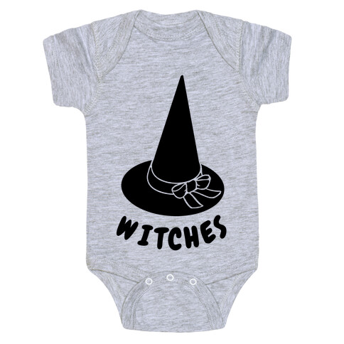 Best Witches Pair Shirts Baby One-Piece