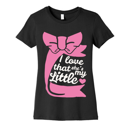 I Love She's My Sister (Little) Womens T-Shirt