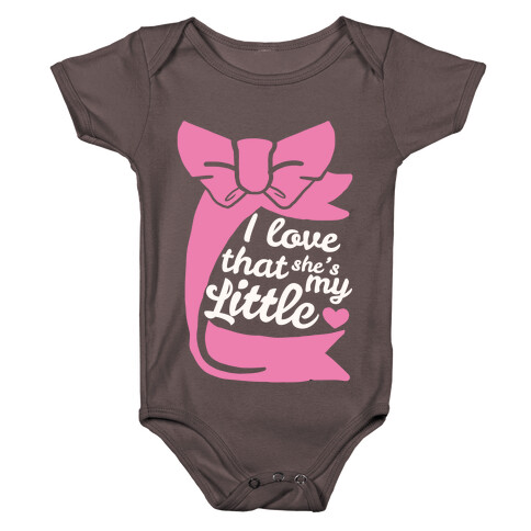 I Love She's My Sister (Little) Baby One-Piece
