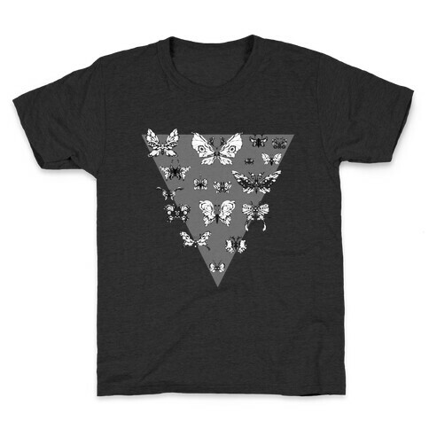 Moth Triangle Kids T-Shirt